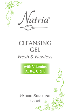 Картинка с Cleansing Gel «Fresh and Flawless» / Гель для лица "Свежая и безупречная кожа" очищающий Natria