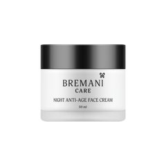 Картинка с Night Anti-age Face Cream 40+ / Интенсивный ночной антивозрастной крем для лица 40+ Bremani Care