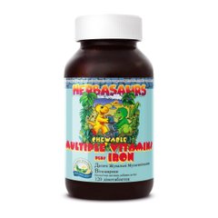 Картинка с Chewable Multiple Vitamins plus Iron – Herbasaurs / Детские жевательные витамины - Витазаврики NSP