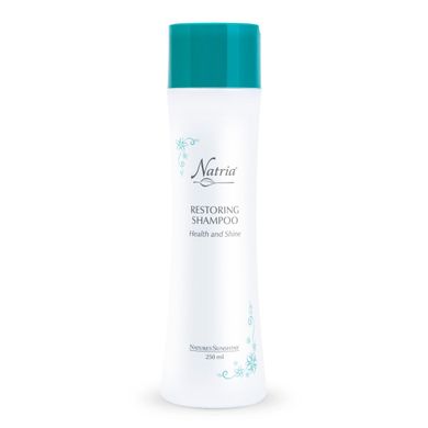 Картинка з Restoring Shampoo Health and Shine / Відновлюючий шампунь для волосся Natria